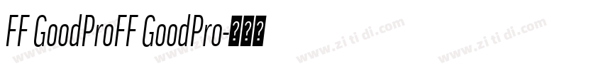 FF GoodProFF GoodPro字体转换